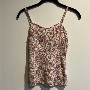 Floral Spaghetti Strap Top